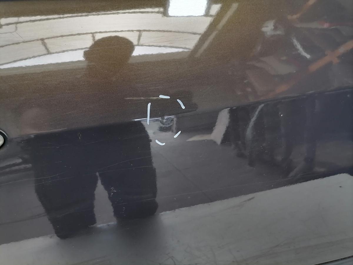 Renault Modus original T&uuml;r vorn rechts Ted 14 Braunmetallic Bj.2005